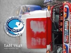 DGT asegura que unidad accidentada en Santa Lucía Cotzumalguapa tiene papelería en orden