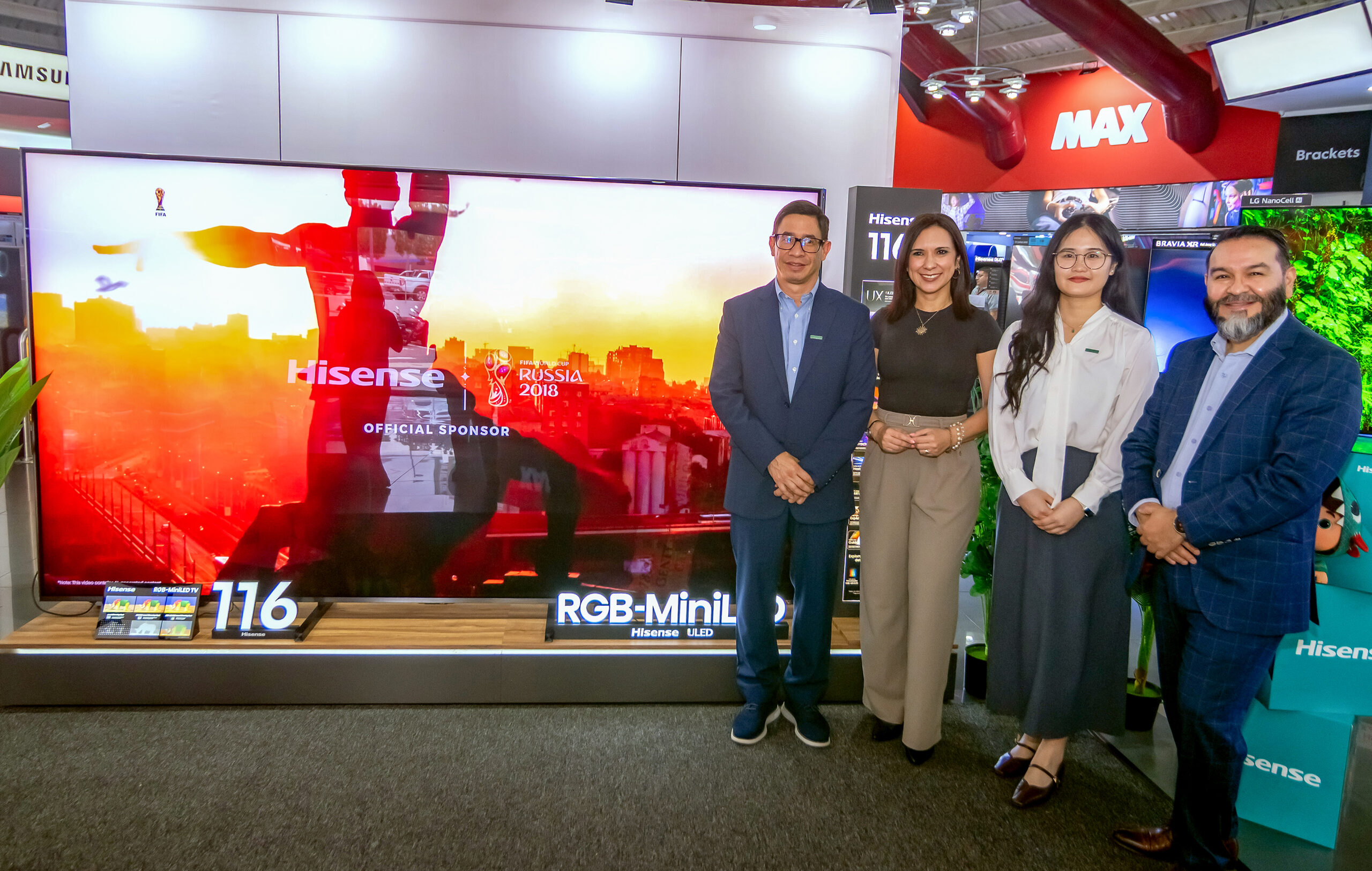 El televisor más grande del mercado nacional