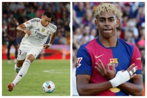 Se confirma el día y la fecha del primer clásico de la temporada entre Real Madrid y Barcelona a disputarse en el Santiago Bernabéu. (Foto Prensa Libre: EFE).
