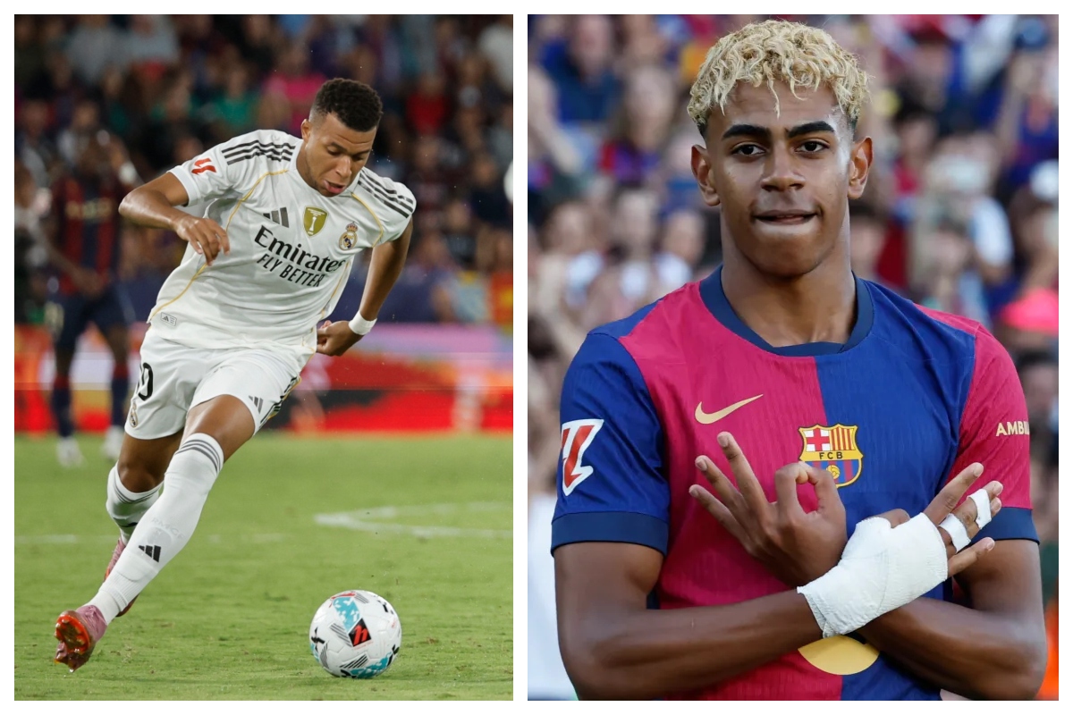 Se confirma el día y la fecha del primer clásico de la temporada entre Real Madrid y Barcelona a disputarse en el Santiago Bernabéu. (Foto Prensa Libre: EFE).