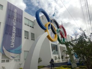 Instalaciones del Comité Olímpico Guatemalteco por Juegos Centroamericanos 2025. Foto La Hora COG