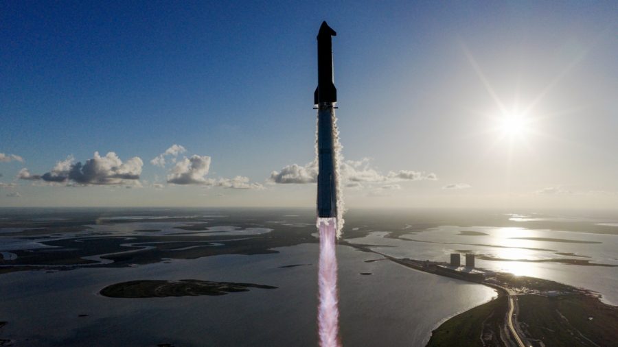 Hipnotizantes imágenes de la última prueba del Starship, que nos acerca a volar a Marte