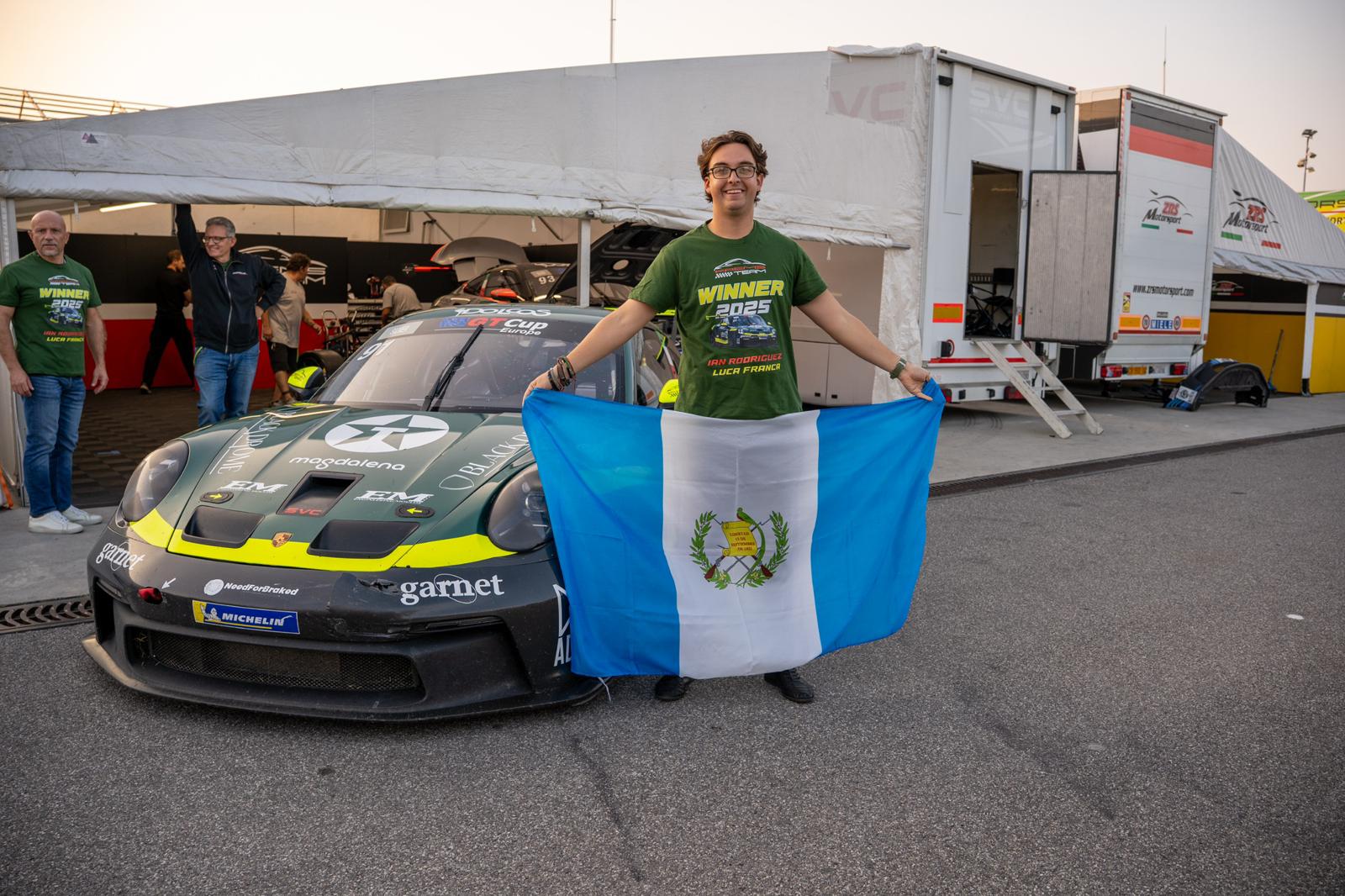 Ian Rodríguez hace historia y se proclama campeón de Europa en la GT Cup Open