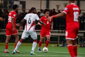 Panamá se enfrenta contra Surinam como parte de la tercera jornada de la última fase de la eliminatoria al Mundial 2026, que se disputará en Canadá, Estados Unidos y México. Foto La Hora: FEPAFUT.