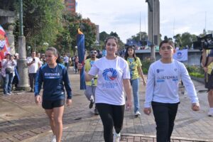 Video: Plaza Obelisco recibe a los Juegos Centroamericanos