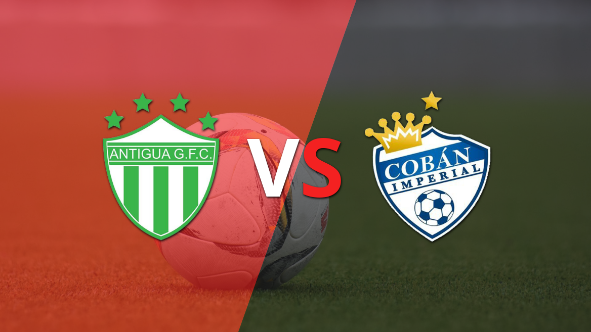 Antigua GFC enfrenta a Cobán Imperial para subirse a la cima
