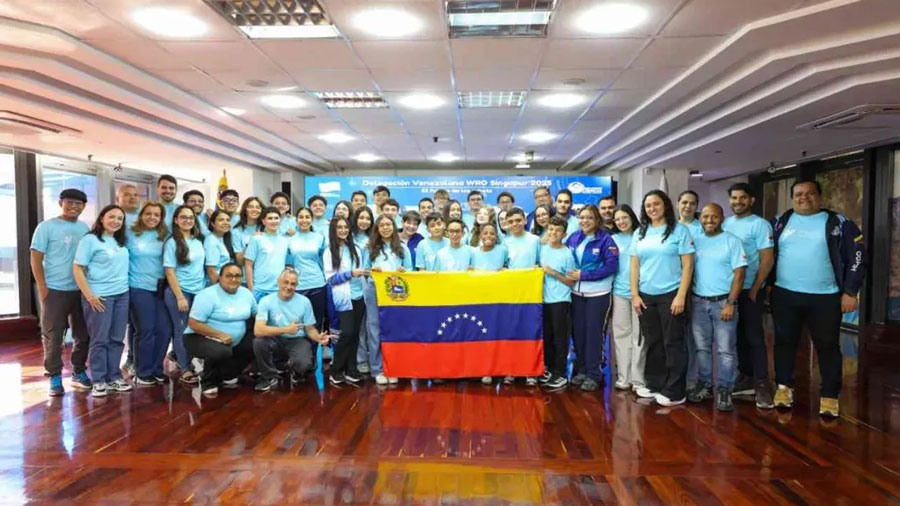 Venezuela dice presente en la Olimpiada Mundial de Robótica 2025