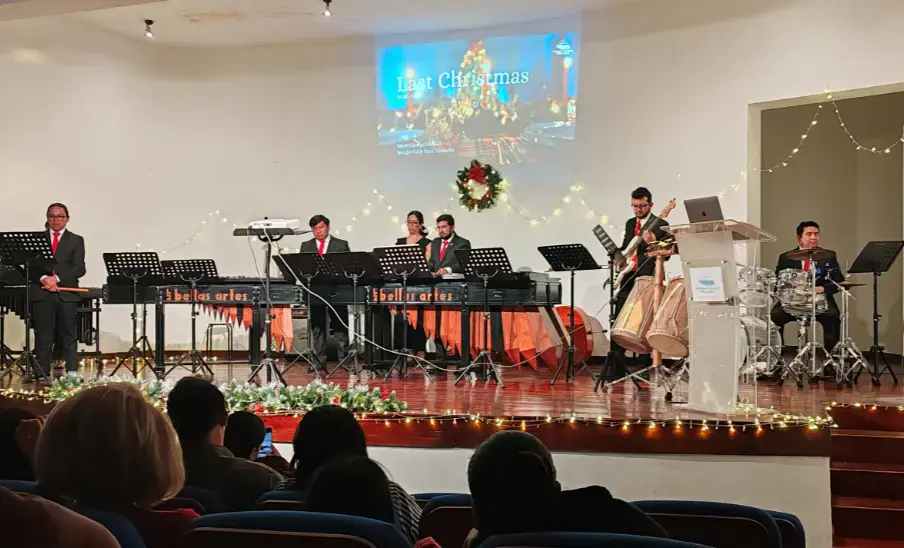 Marimba de Concierto de Bellas Artes y su presentación navideña 2025