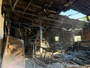 Instalaciones de Renovación 1 fueron dañadas durante un motín el 17 y 18 de enero. (Foto Prensa Libre: cortesía)